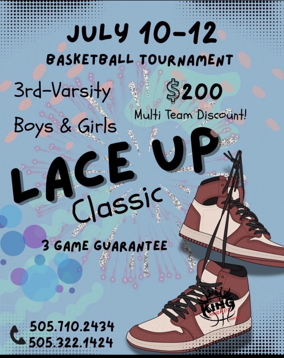 Lace Up Classic tournament flyer